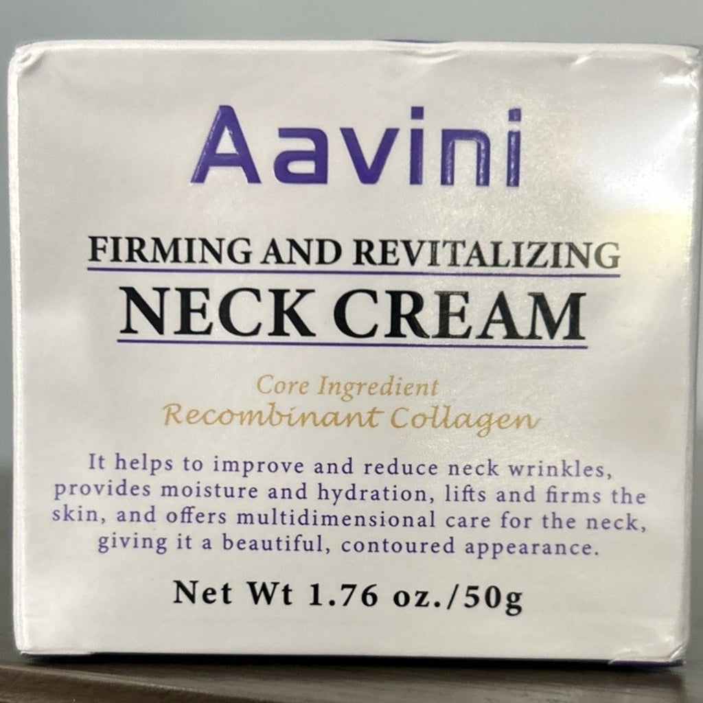 Aavini Firming Neck Cream Peptide Collagen Lift 1.7oz Wrinkle Dark Neck NEW
