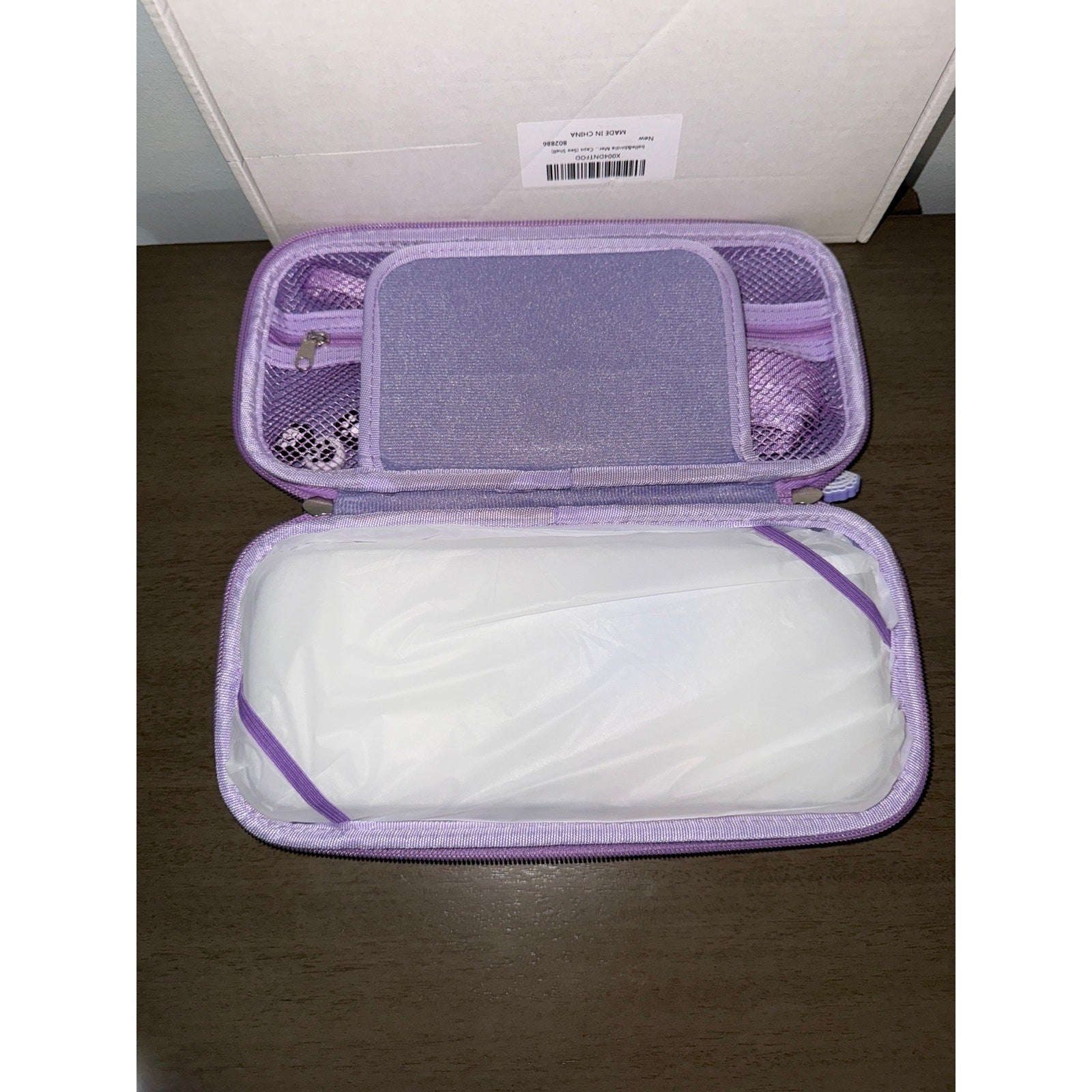 NEW Belle&Birdie Mermaid Switch OLED Case Purple Hard Shell Handbag Gaming 