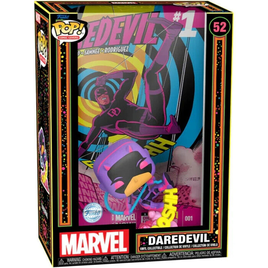 Marvel Pop! Comic Covers Daredevil #52 (2014) Black Light Target Exclusive NICE