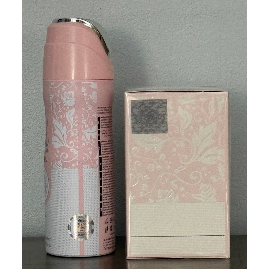 Yara Lattafa Perfume Spray 6.67 fl.oz & Hand & Body Lotion 1.53 fl.oz NEW