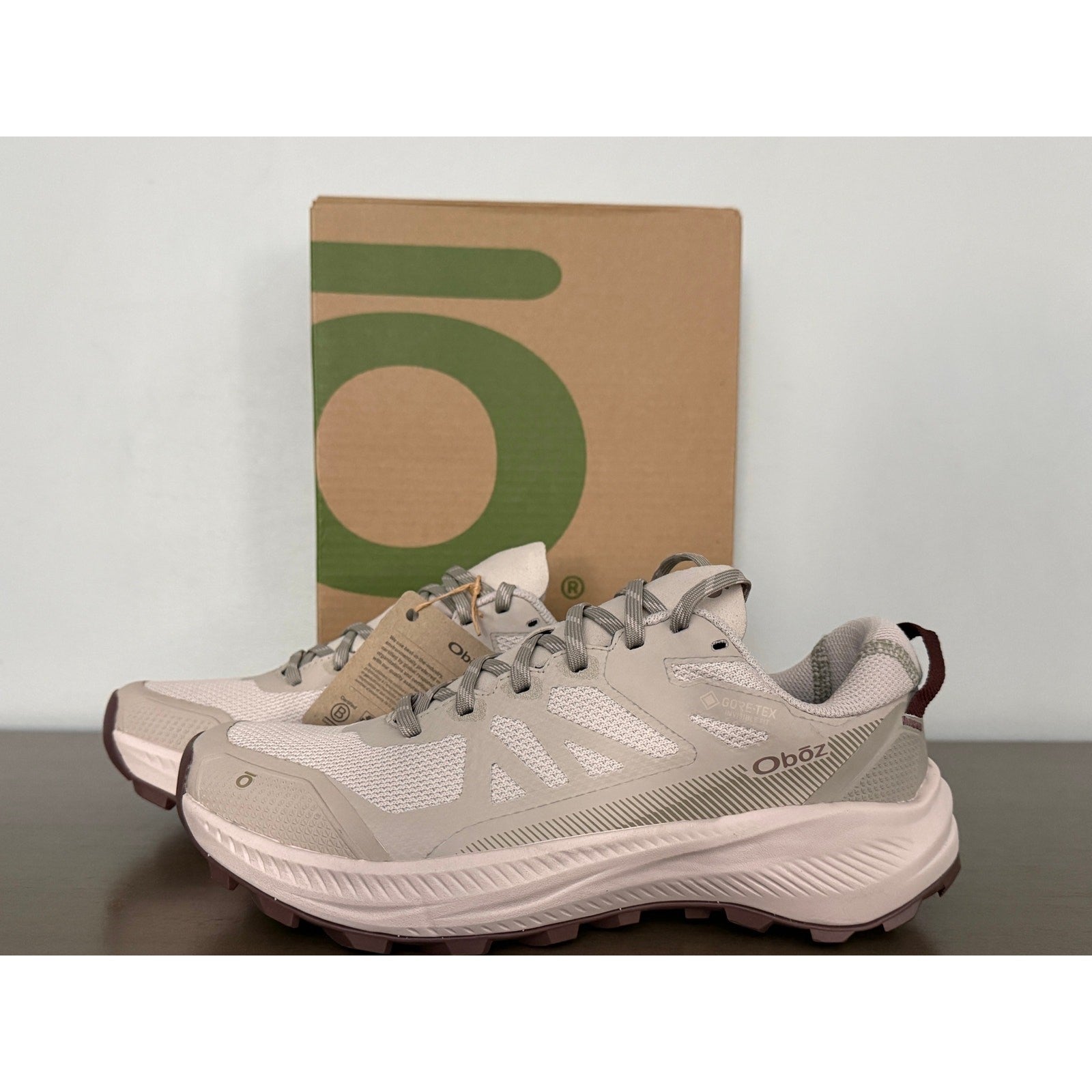 BRAND NEW Oboz Katabatic LT Hiking Shoes Women’s 8.5 Lightweight Trail Sneakers