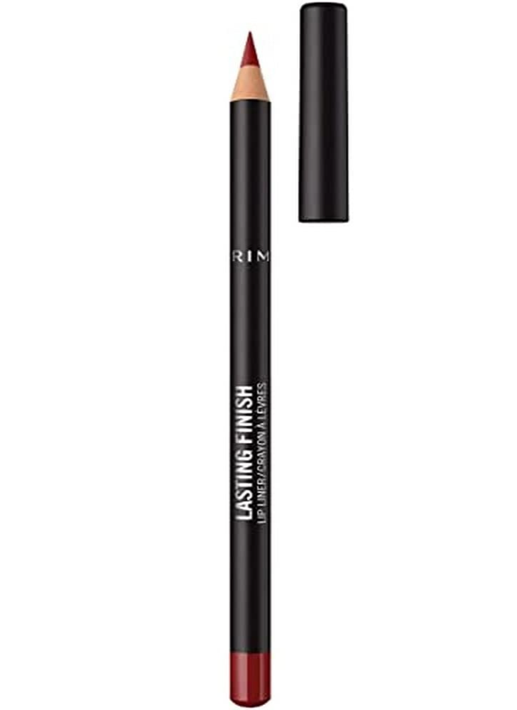 Rimmel London Lasting Finish Lip Liner Crayon Pencil Bitten Red #580 NEW