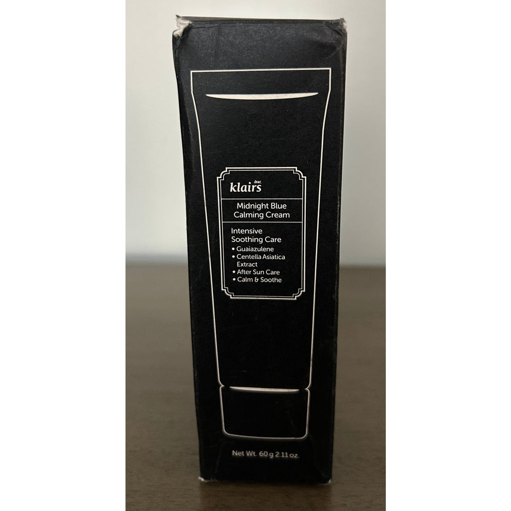 Klairs Midnight Blue Calming Cream 2.11 oz Azulene & Centella Soothing Moisture
