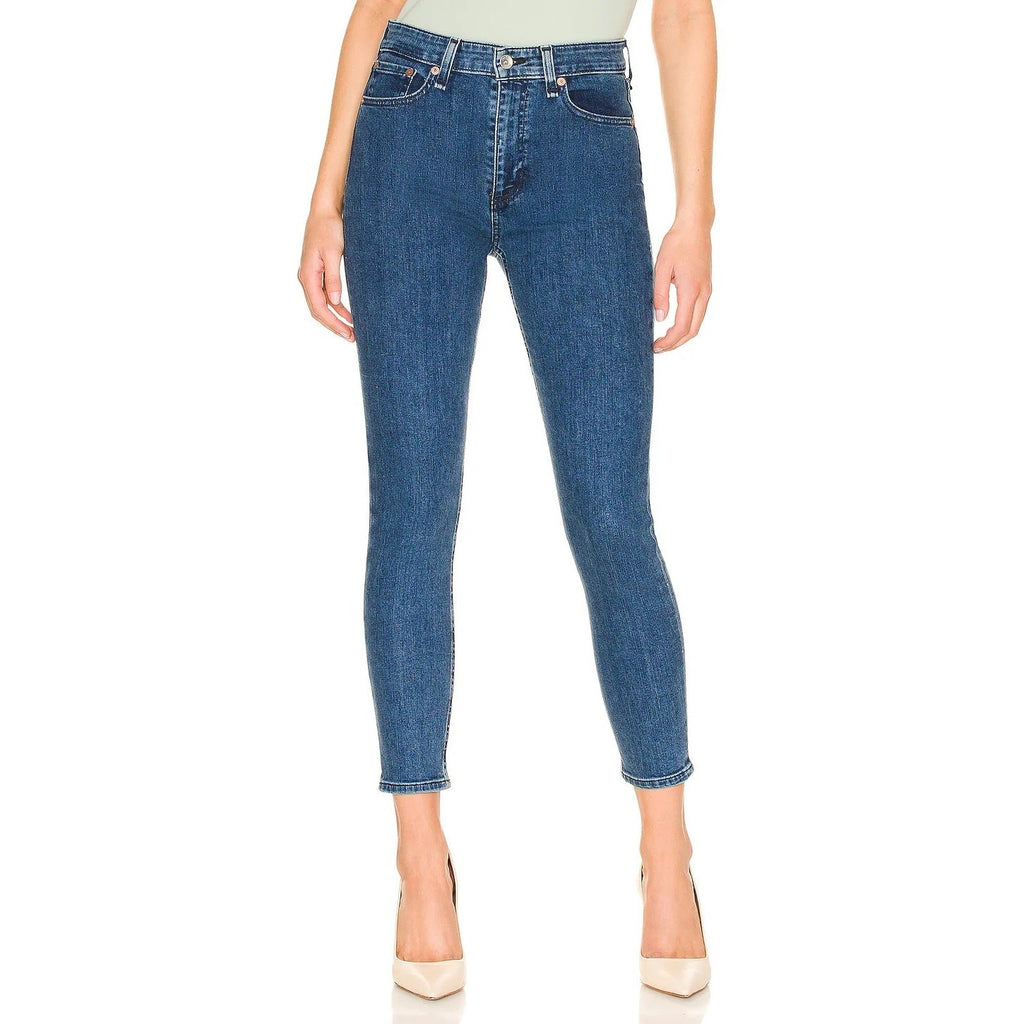 Rag & Bone Nina High-Rise Skinny Jeans in color Clean Vincent, Size 23 EUC
