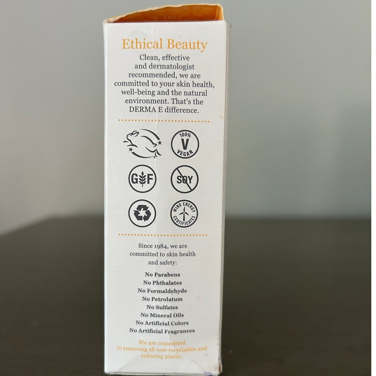 DERMA E Radiance Vitamin C Exfoliating Treatment • 1oz • NEW Sealed