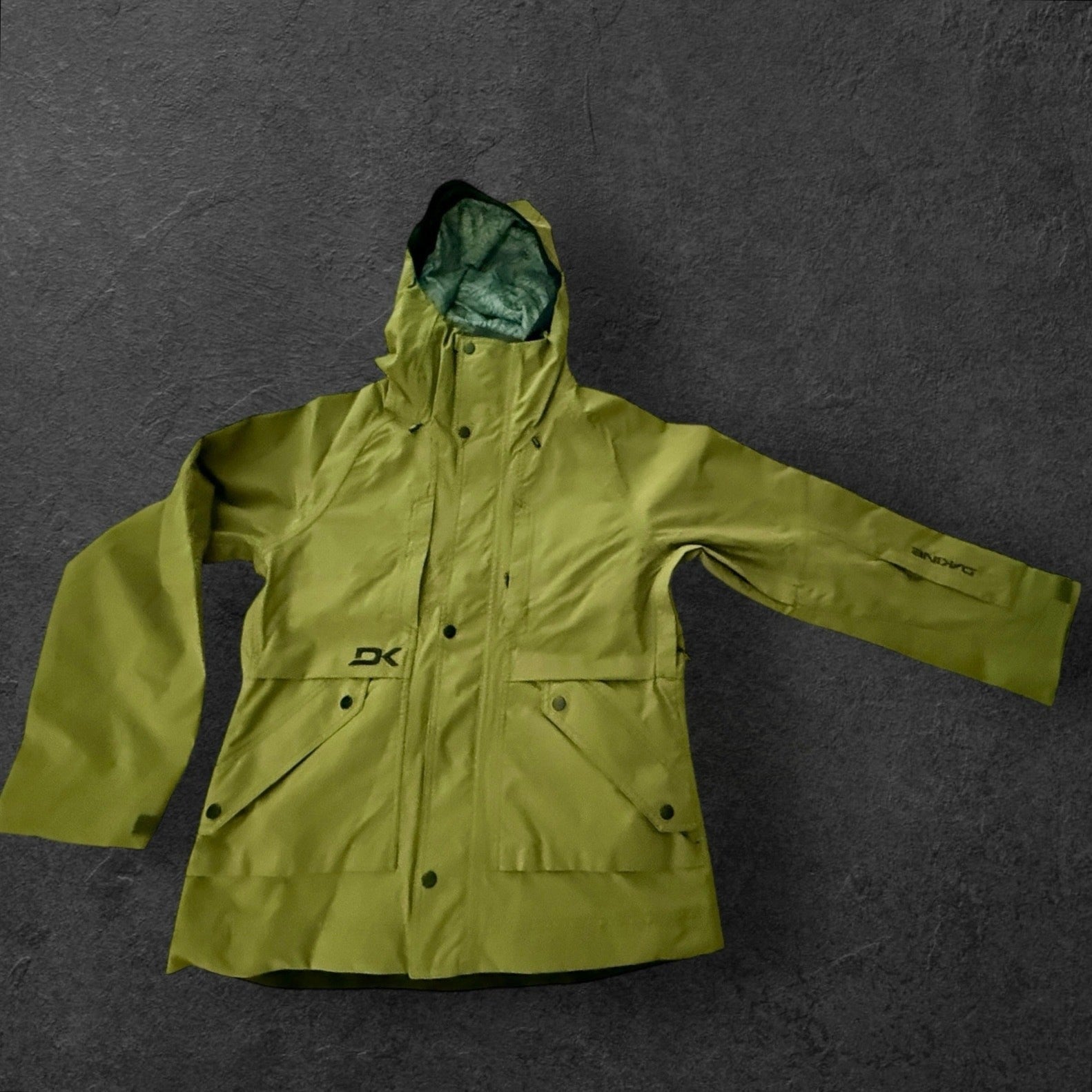 Women's Dakine Scout Jacket 10k Waterproof Breathable Juniper Green Sz Small NWT