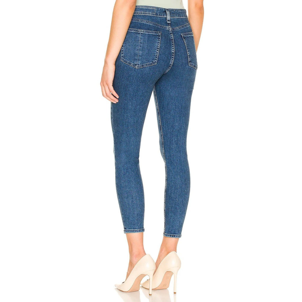 Rag & Bone Nina High-Rise Skinny Jeans in color Clean Vincent, Size 23 EUC