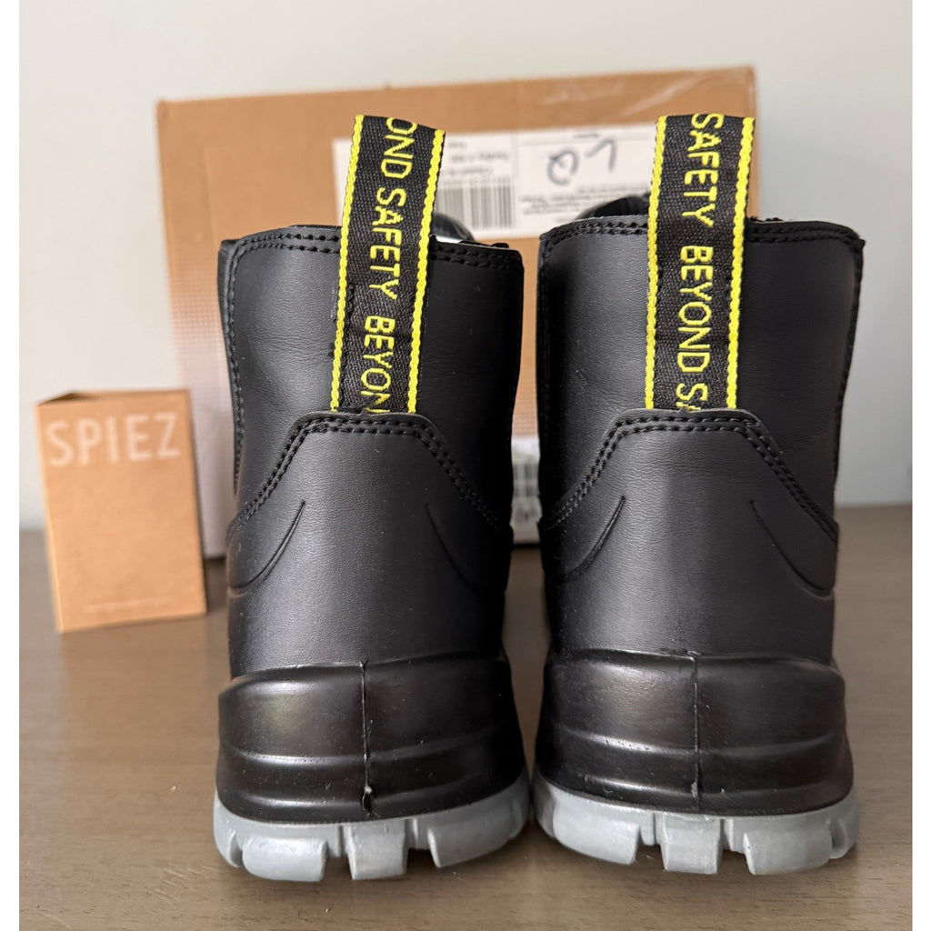 SPIEZ Safety Work Boot Men 8-9 / Women 10-11 | Waterproof | Steel Toe |Certified