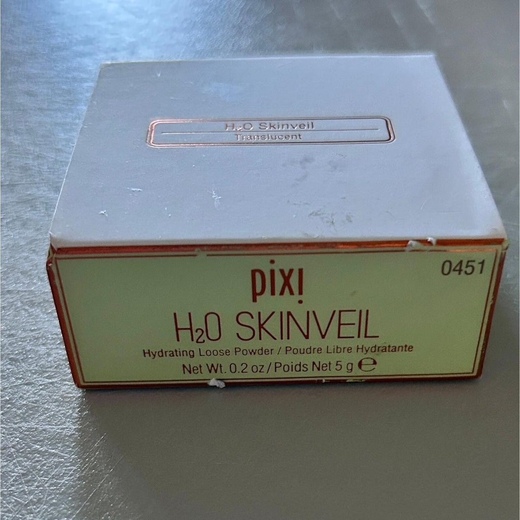 Pixi H2O Skinveil Loose Sheer Powder Translucent Velvet Hydrating Finish .2 oz 