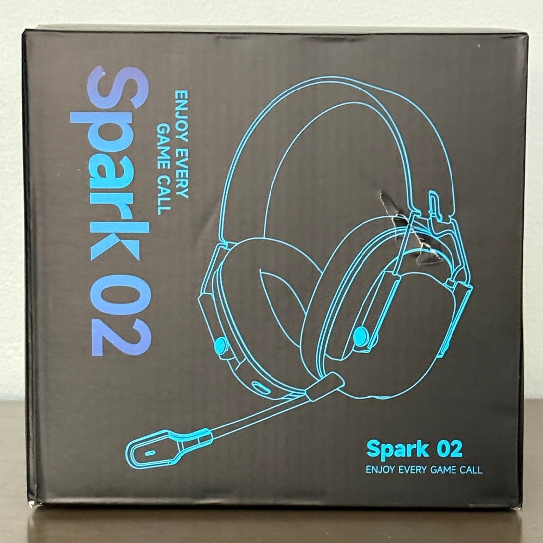 Rumoon Spark 02 Gaming Headset Compatible w/ Everything New Sealed Black /Orange