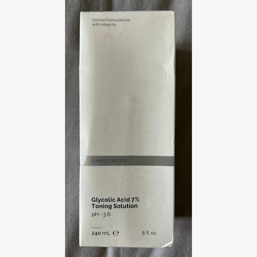 Glycolic Acid 7% Toning Resurfacing Exfoliating Solution BIG SIZE 8oz SEALED
