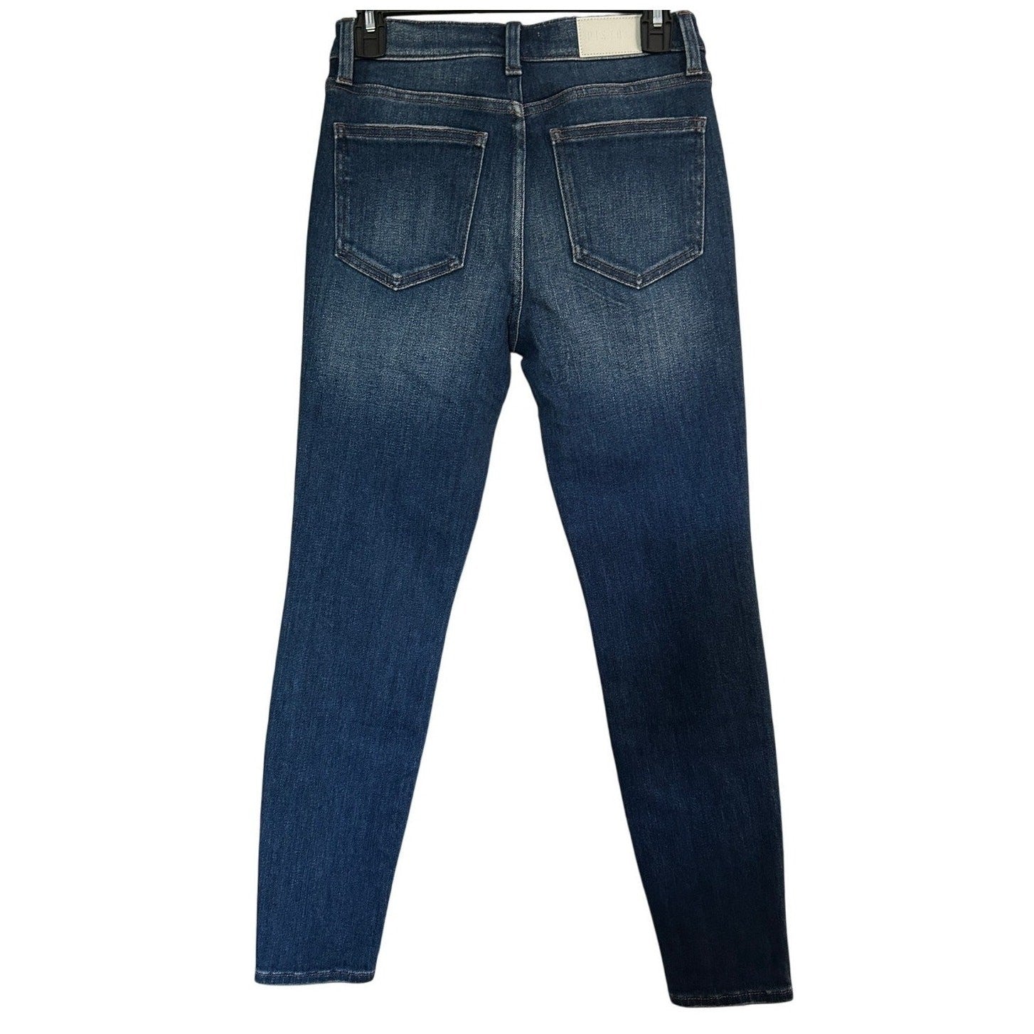 Revolve Pistola Aline High Rise Skinny Stretch Jeans Blue Work Wash Sz 26 $148 