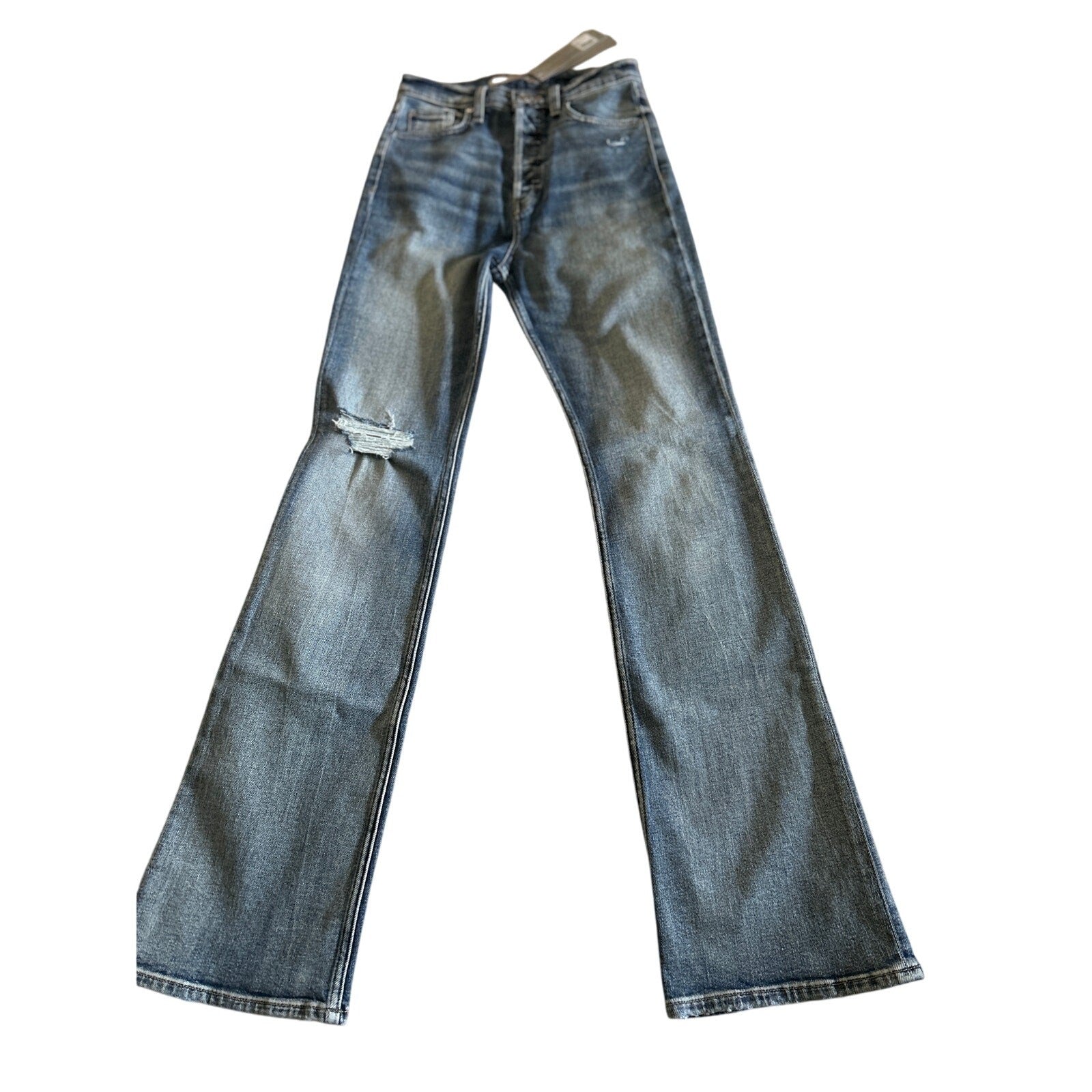 Hudson Faye Ultra High Rise Flare Jeans – Magical Wash, Size 26