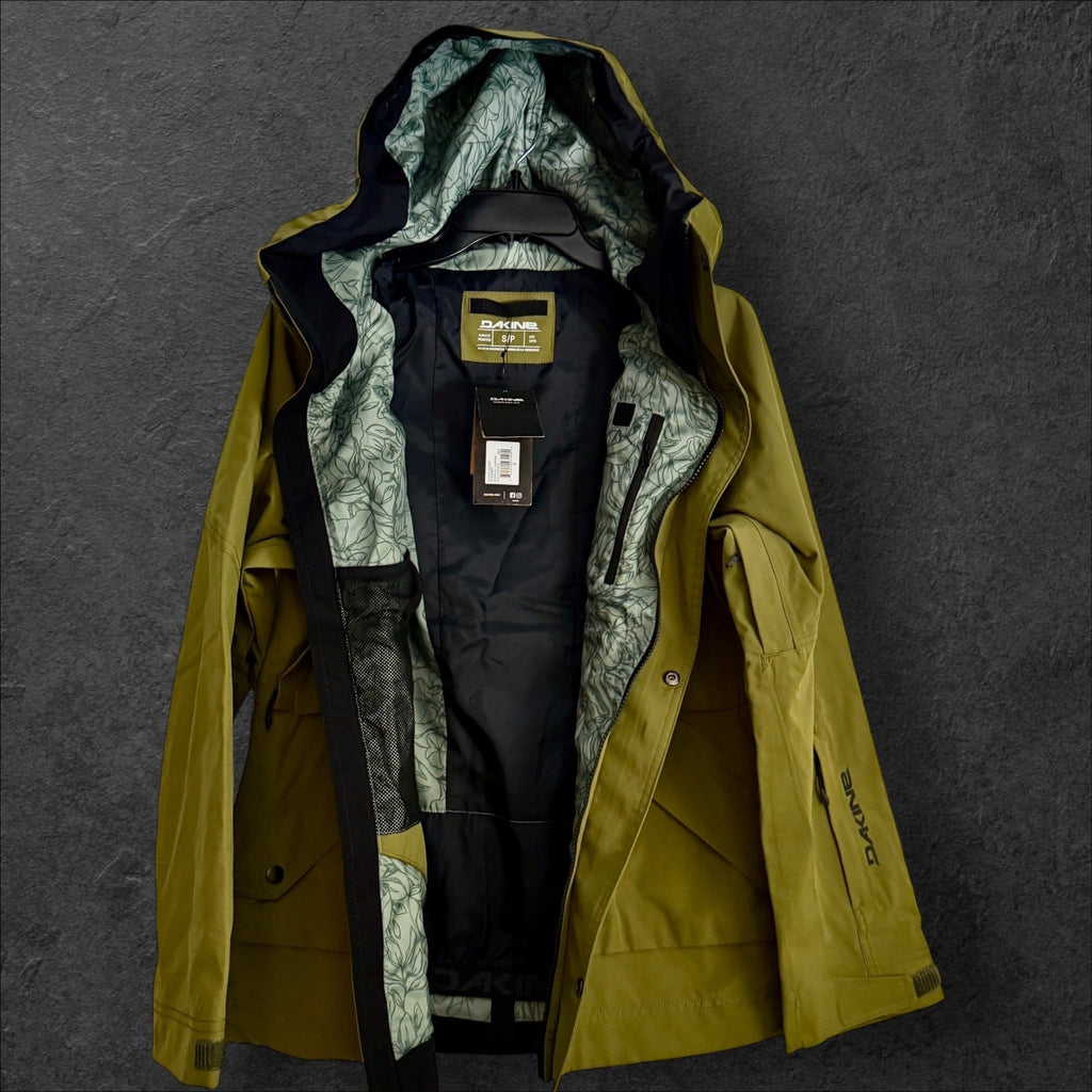 Women's Dakine Scout Jacket 10k Waterproof Breathable Juniper Green Sz Small NWT