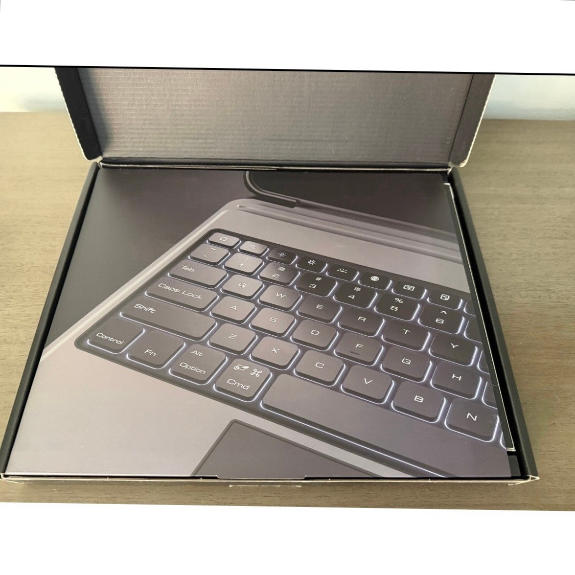Nillkin Premium iPad Pro 13" 2024 Bumper Combo Backlit Keyboard Case Black New