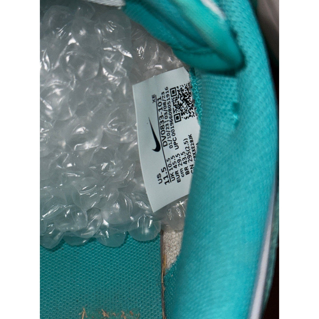 Nike Dunk Low "Clear Jade" Men US Size 11.5 Excellent PreOwned Cond DV0833-101 