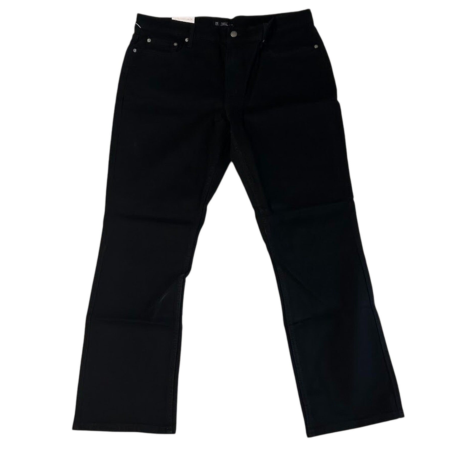  Mens Members Mark Straight Fit Premium Stretch Denim Jeans Black Sz 40 X 32 NWT