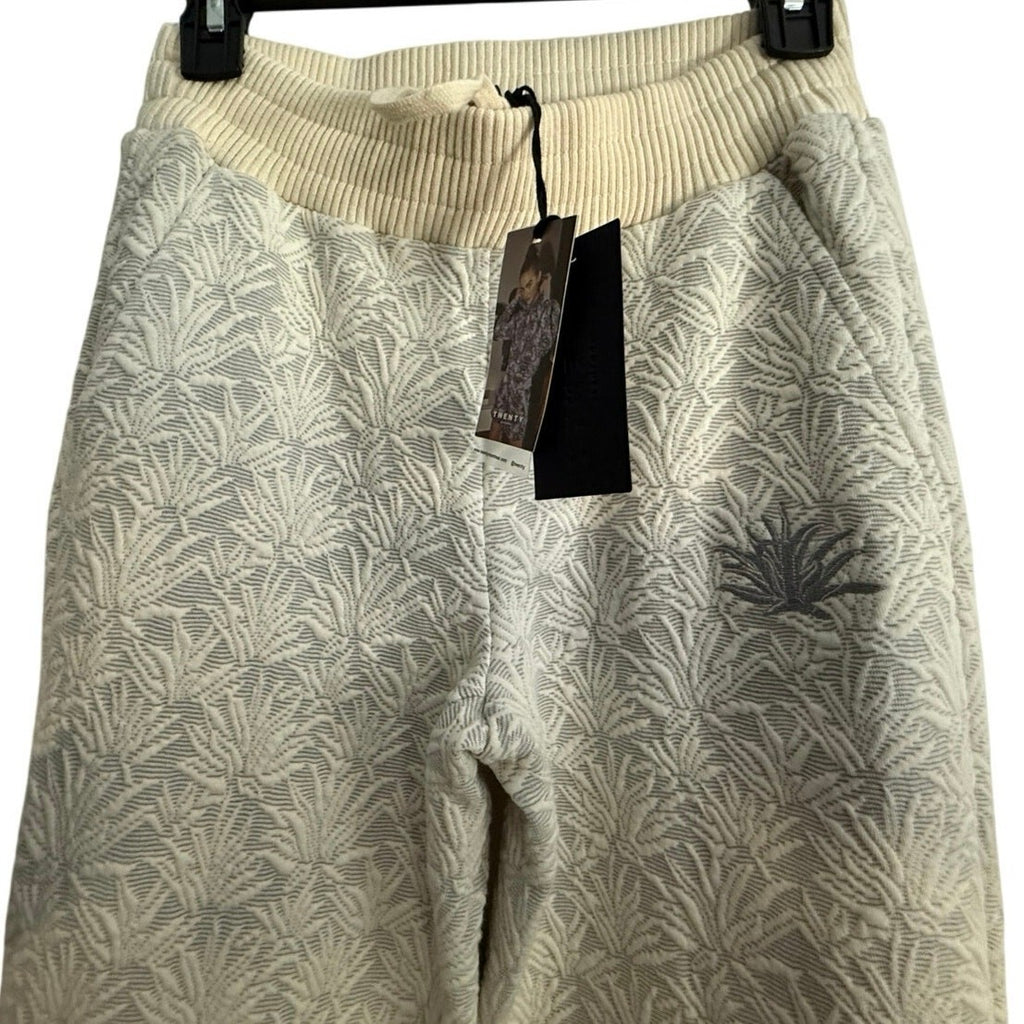 Twenty Montreal Agave Print 3D Blister Knit Pants Cream XS Women’s Designer