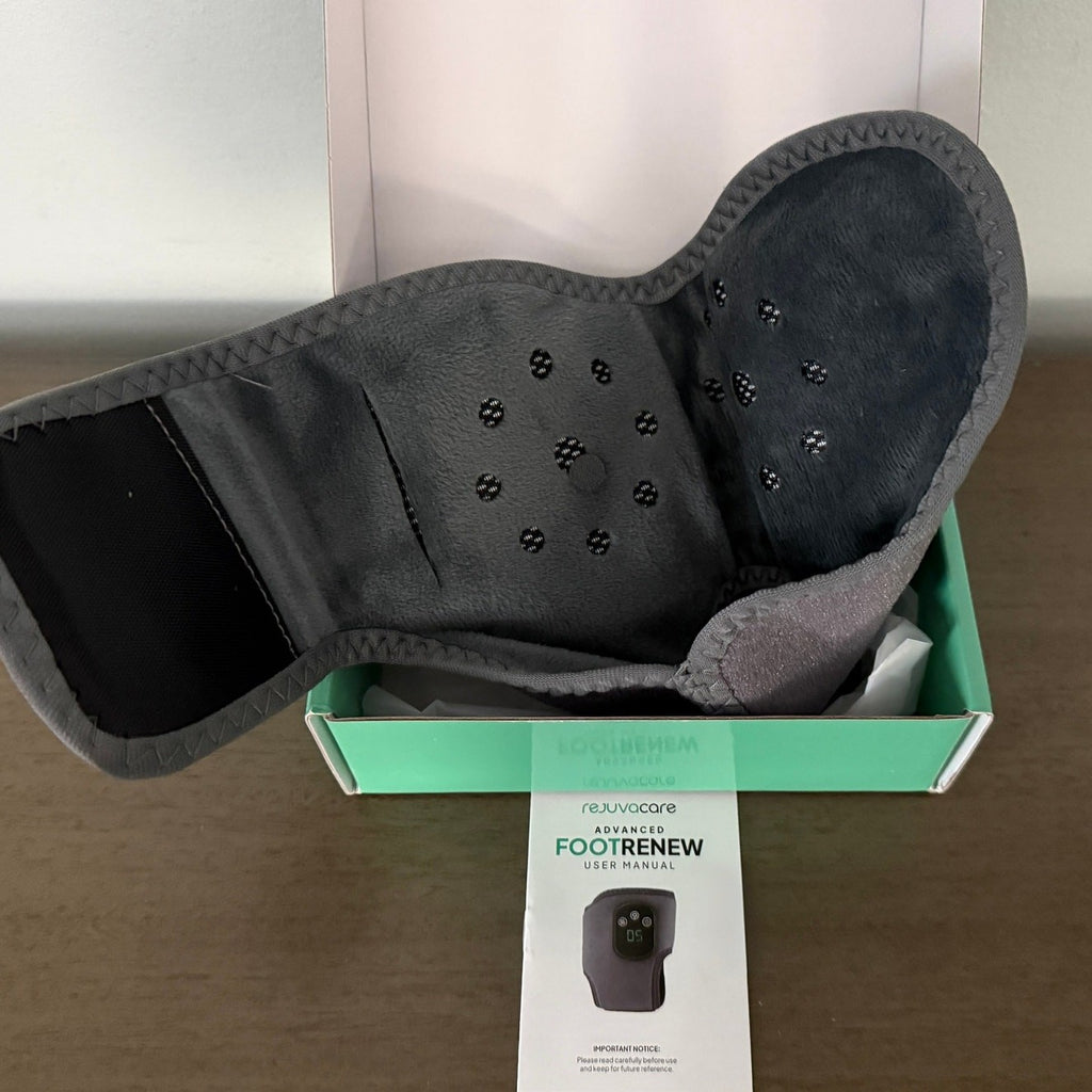 RejuvaCare Advanced FootRenew 3 in 1 Triple Method Massager NIB 