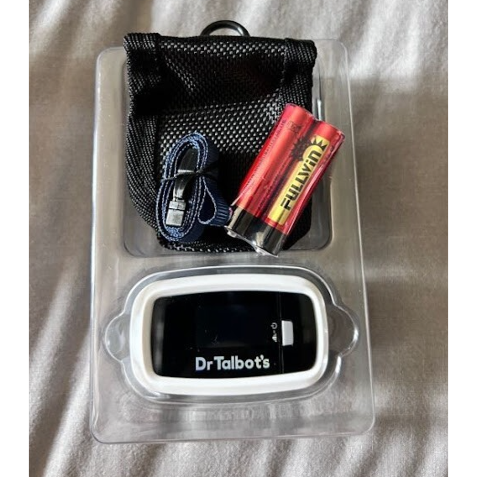 New Sealed Dr. Talbot's Pulse Oximeter For Quick & Accurate Oxygen Readings