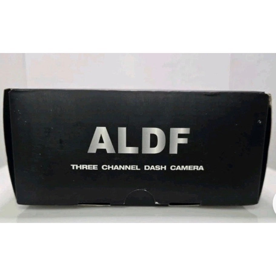Aldf Dash Cam 3 Channel Dash Cam, 4K+1080P Cam Front Rear & Inside 32gb Card HDR