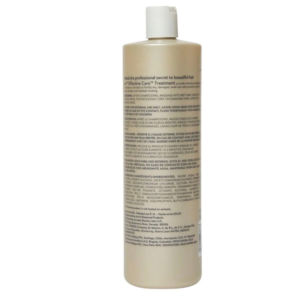 Ion Repair Effective Care Hair Treatment 100% Vegan Moisturizing Protein Formula