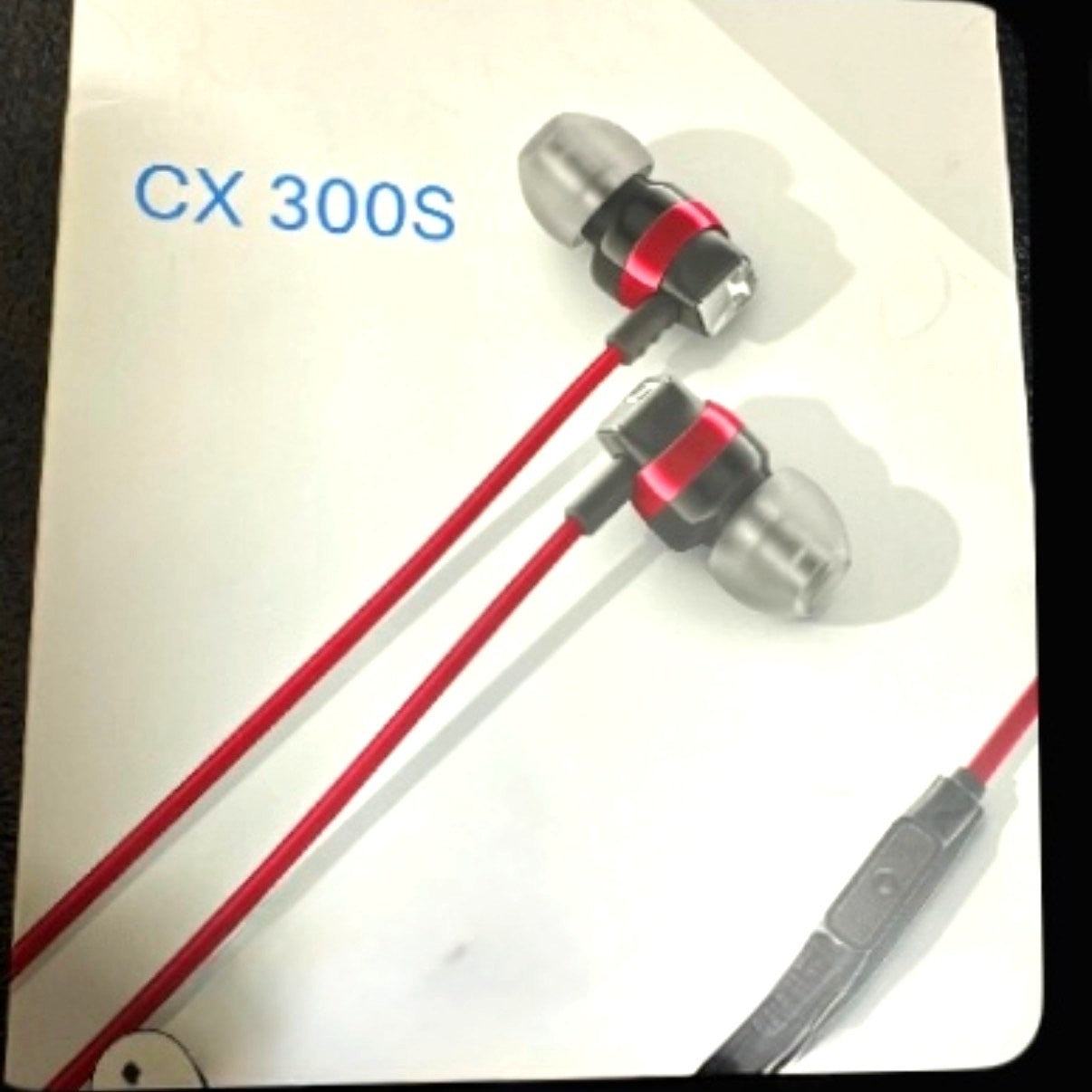 Sennheiser CX 300S In Ear Headphone with One-Button Smart Remote - Red NEW
