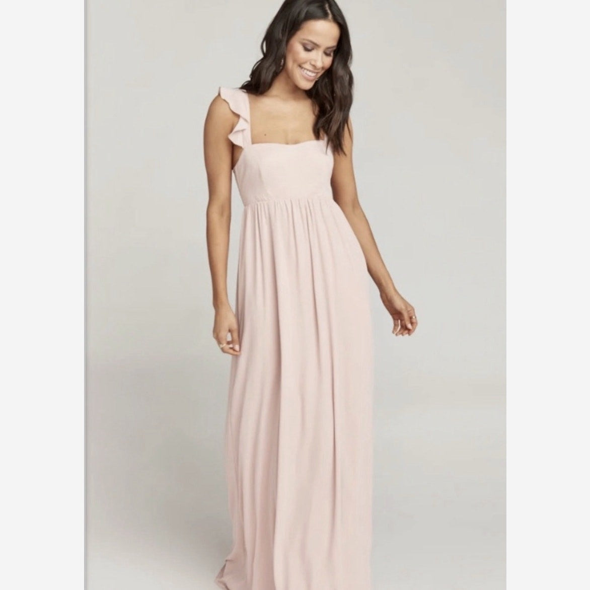 Show Me Your Mumu June Maxi Dress Show Me The Ring Crisp Size Small NWT