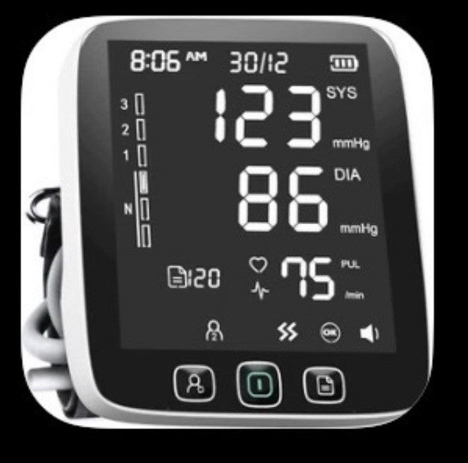 Blood Pressure Monitor Automatic Upper Arm Accurate Adjustable, Lazle JPD-HA101