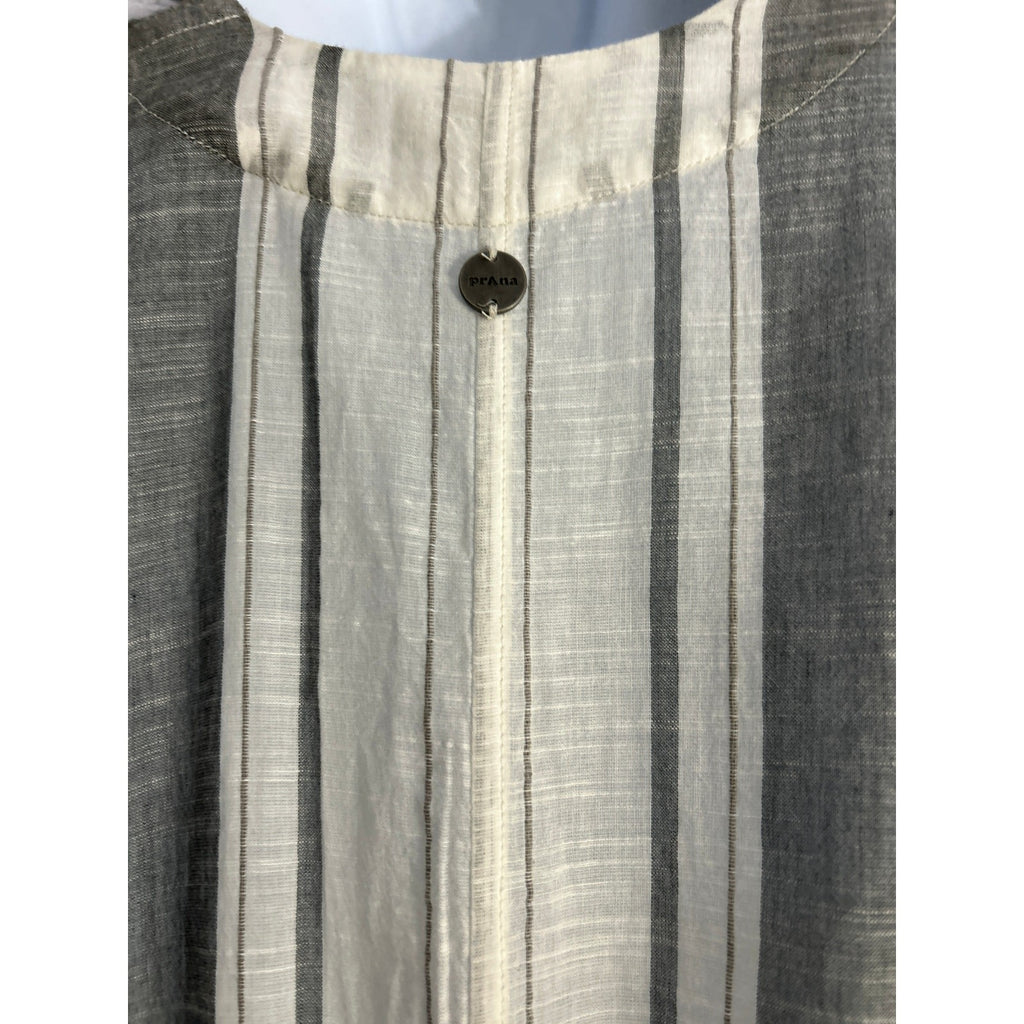 prAna Marina Bay Tunic – Small / Charcoal – Organic Cotton Performance Woven NWT