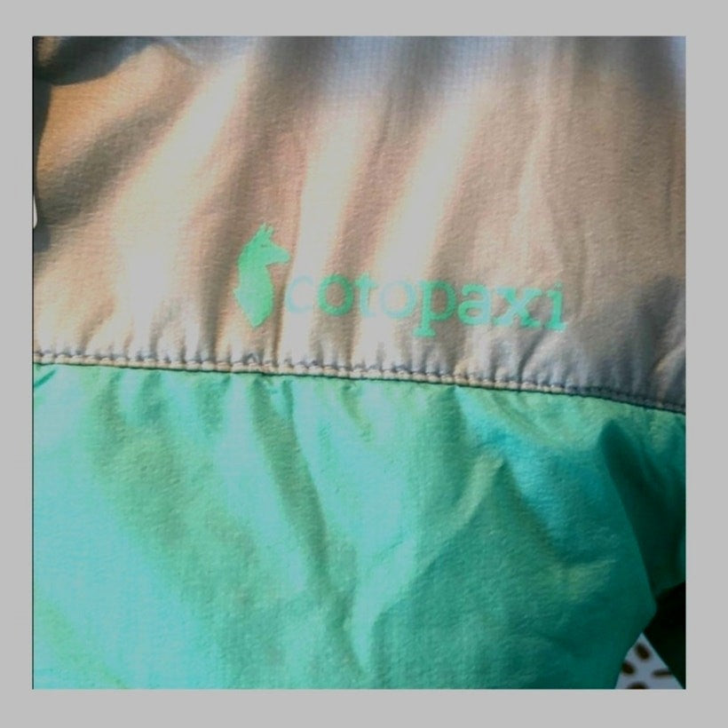 Cotopaxi Pacaya Polartec Insulated Jacket Women’s Large Turquoise / Gray NWOT 
