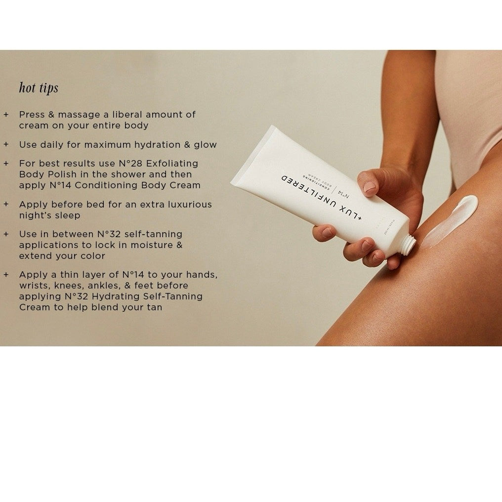 + Lux Unfiltered No 14 Conditioning Body Cream (Santal) in Box