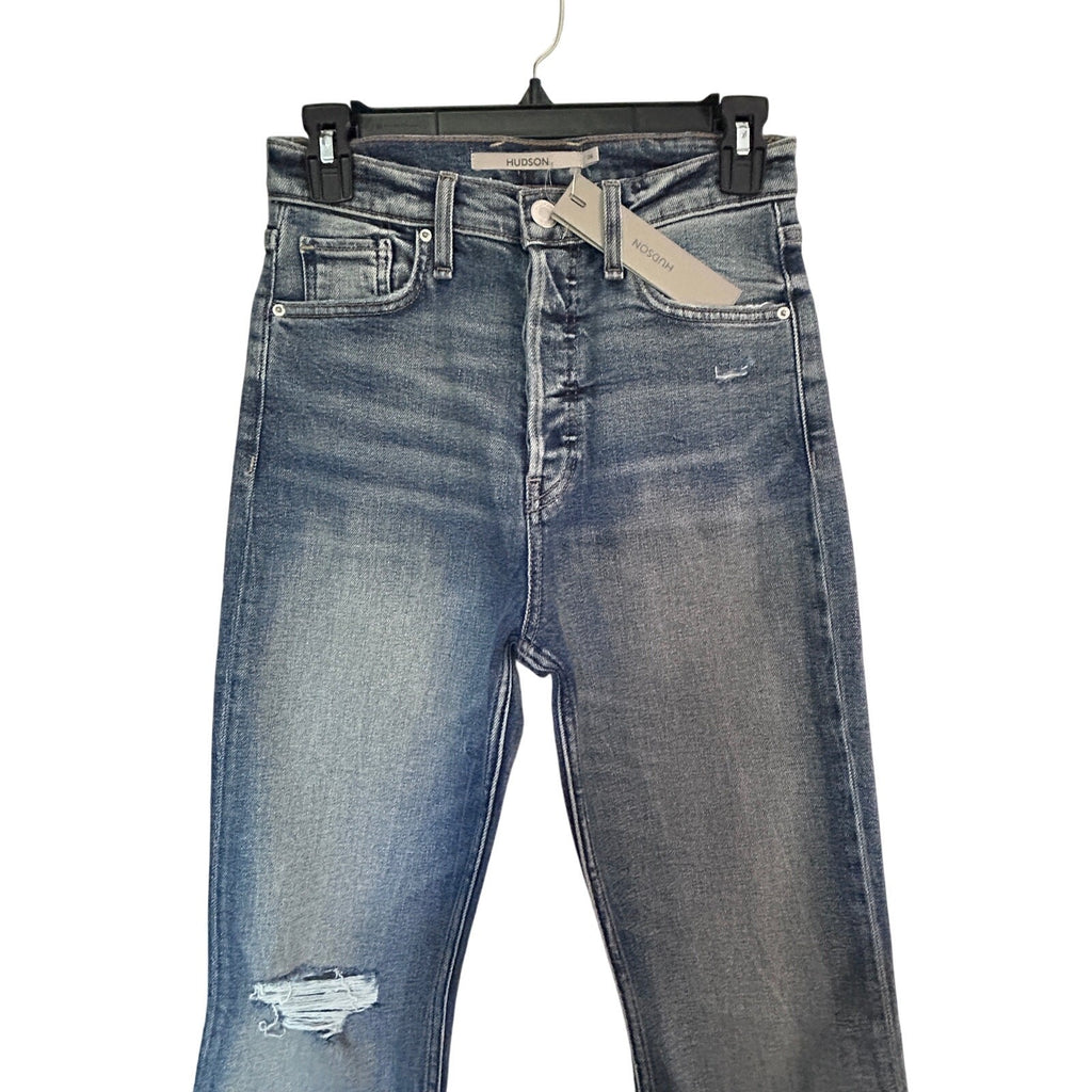 Hudson Faye Ultra High Rise Flare Jeans – Magical Wash, Size 26