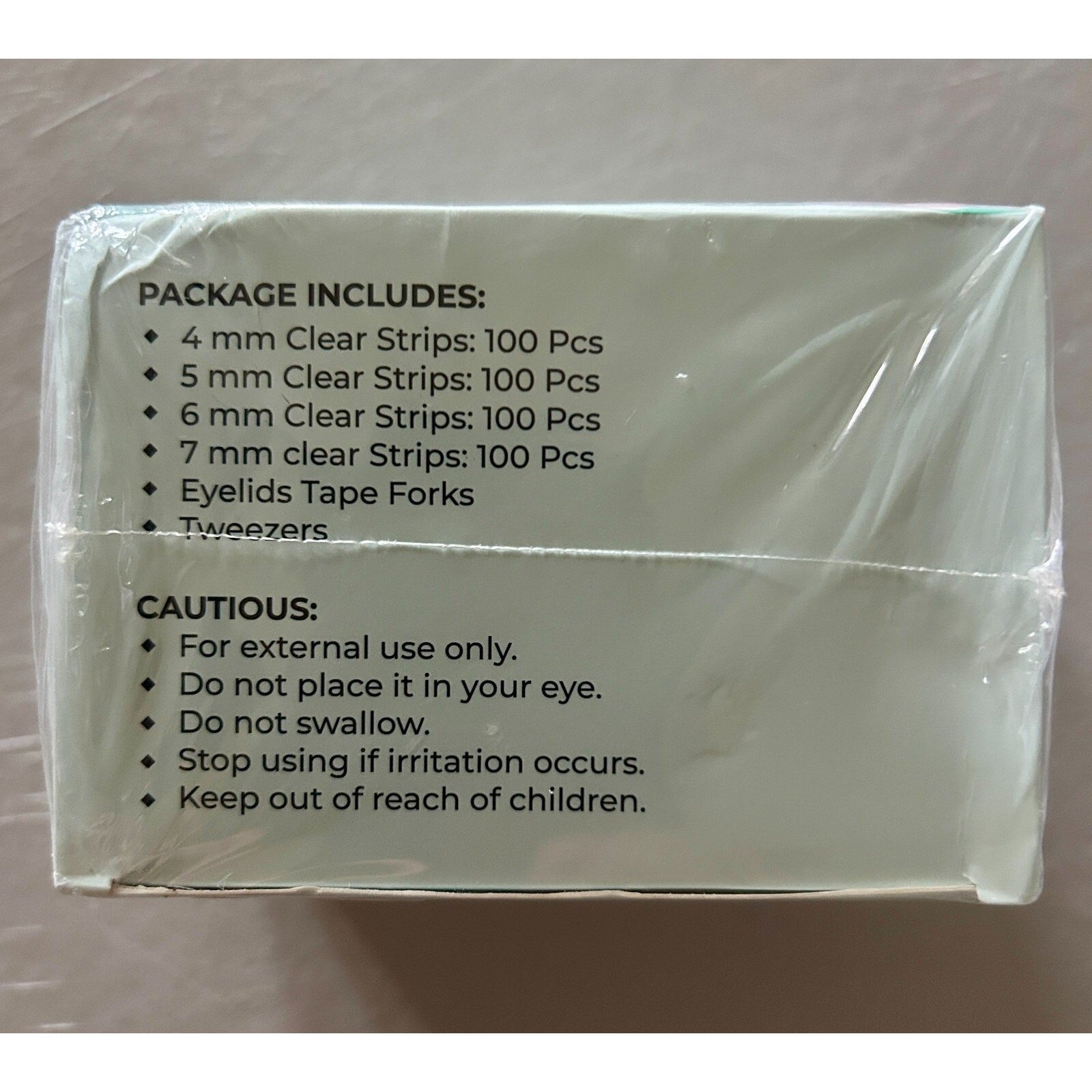BeautyVille Shine Eyelid Lift Strips 400ct Assortment 4mm–7mm Medical Grade NIB