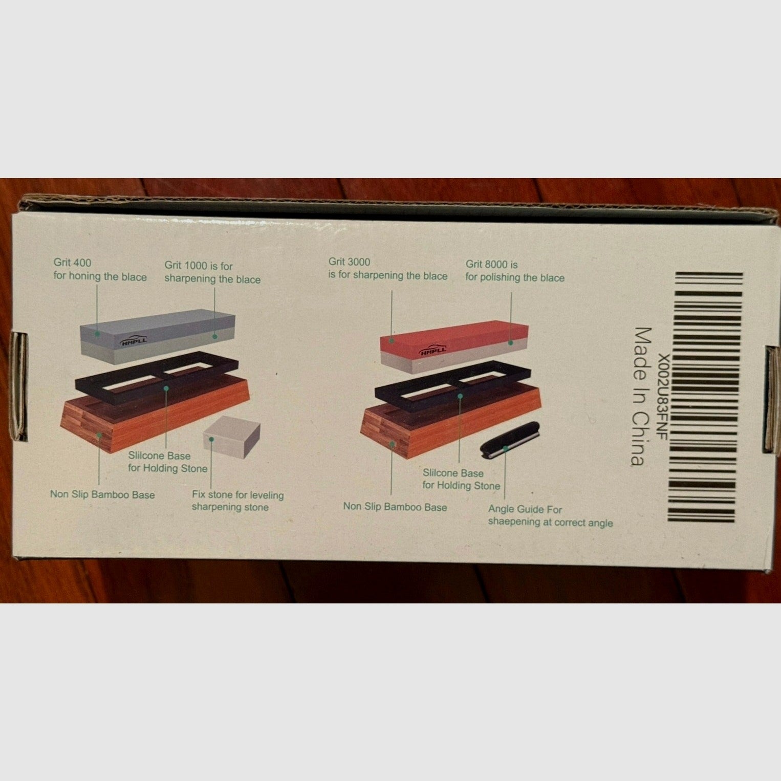 Amazing Complete Professional Knife Sharpening Stone Set For ALL Blade Types