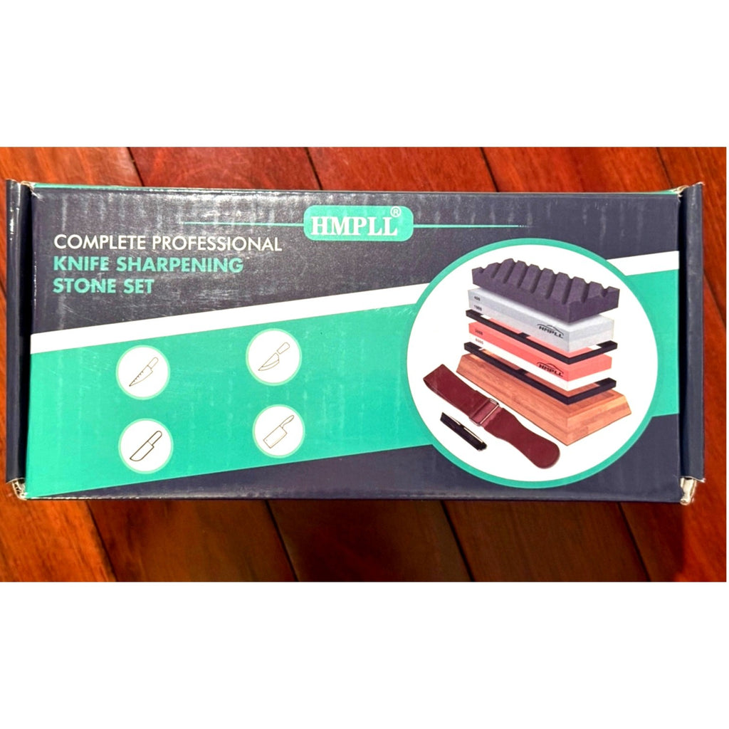 Amazing Complete Professional Knife Sharpening Stone Set For ALL Blade Types