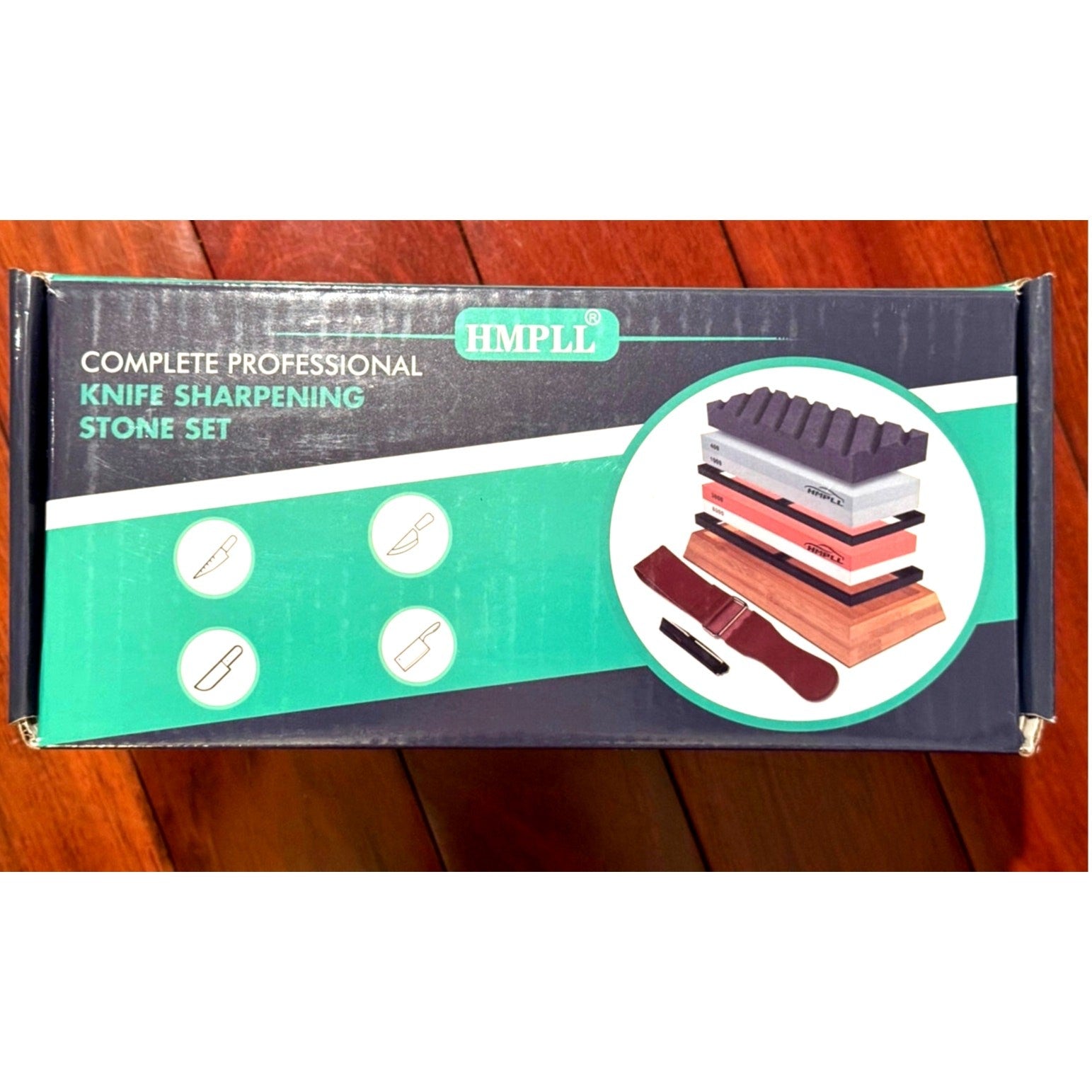 Amazing Complete Professional Knife Sharpening Stone Set For ALL Blade Types