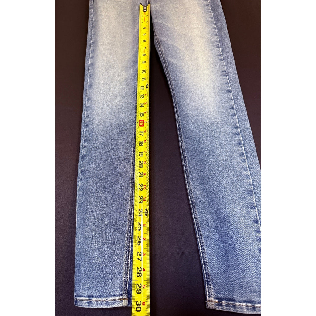 Modern American Sample Liberty #1 High Waist Sohocrop Skinny Denim Jeans Size 