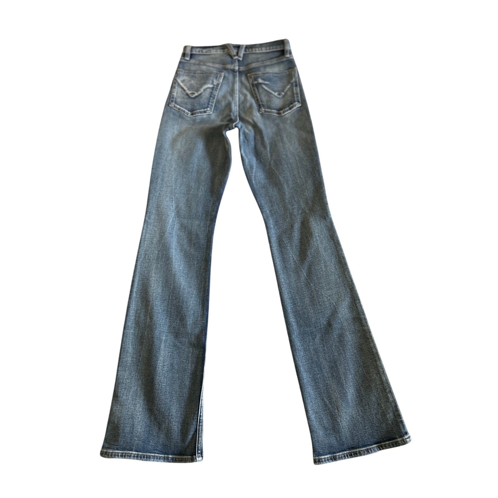 Hudson Faye Ultra High Rise Flare Jeans – Magical Wash, Size 26