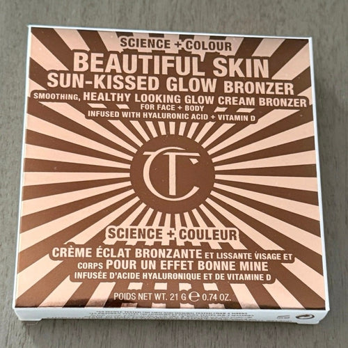 Charlotte Tilbury Beautiful Skin Cream Bronzer Fair Hyaluronic Acid Retail $60