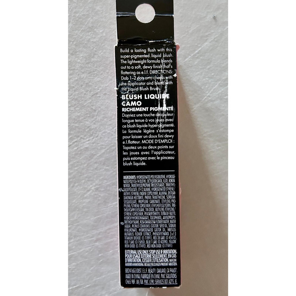 elf Camo Liquid Blush High-Pigment Dusty Rosé 0.13 oz NIB