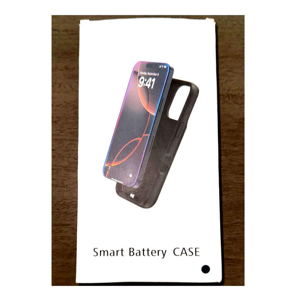 Slim Smart Battery Case Protective Charging Case iPhone 16 Pro Max Navy Blue 