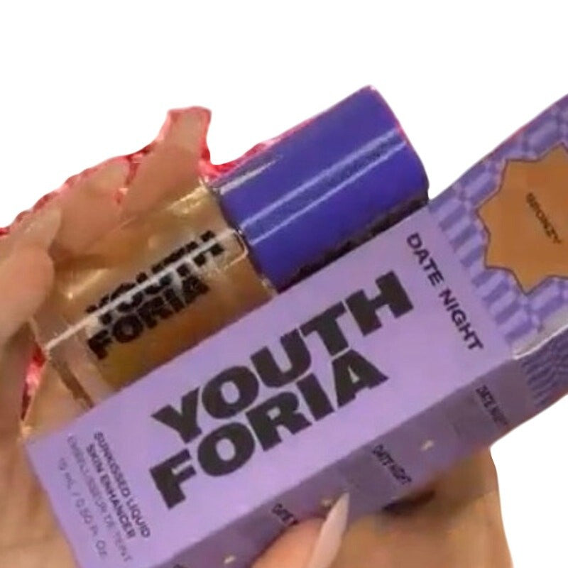 Date Night by Youthforia Bronzy Skin Enhancer .5 oz Sunkissed Glow Serum BRONZY