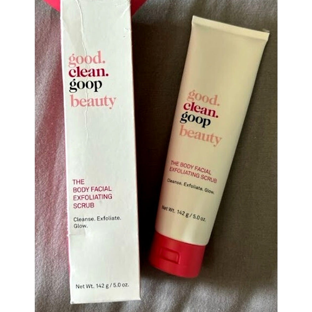 Good Clean Goop Beauty The Body Facial Exfoliating Scrub 5.0 oz NIB