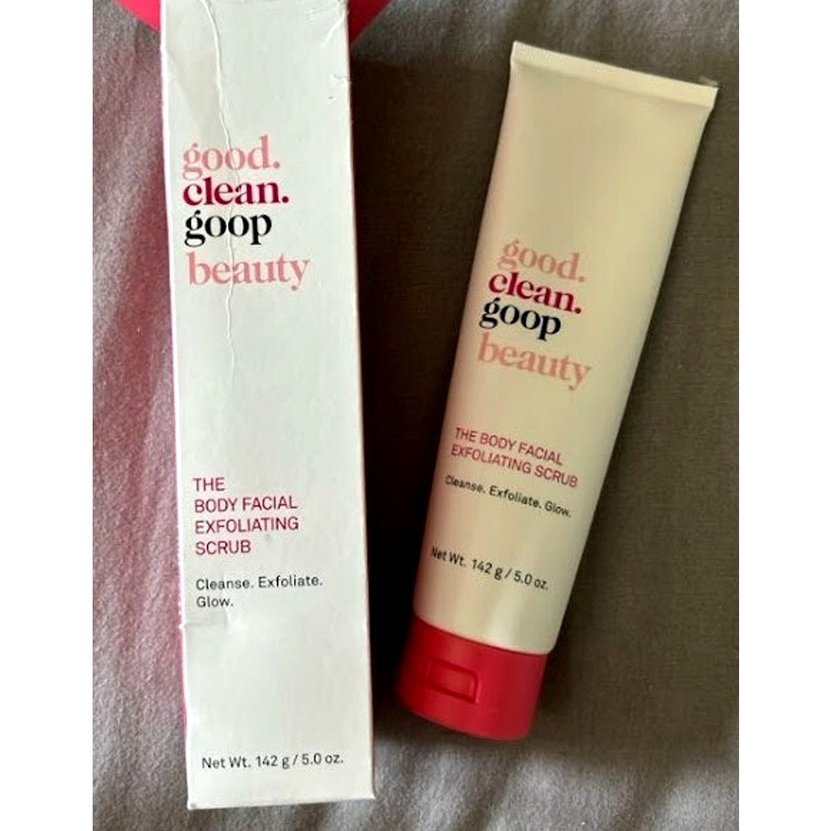 Good Clean Goop Beauty The Body Facial Exfoliating Scrub 5.0 oz NIB