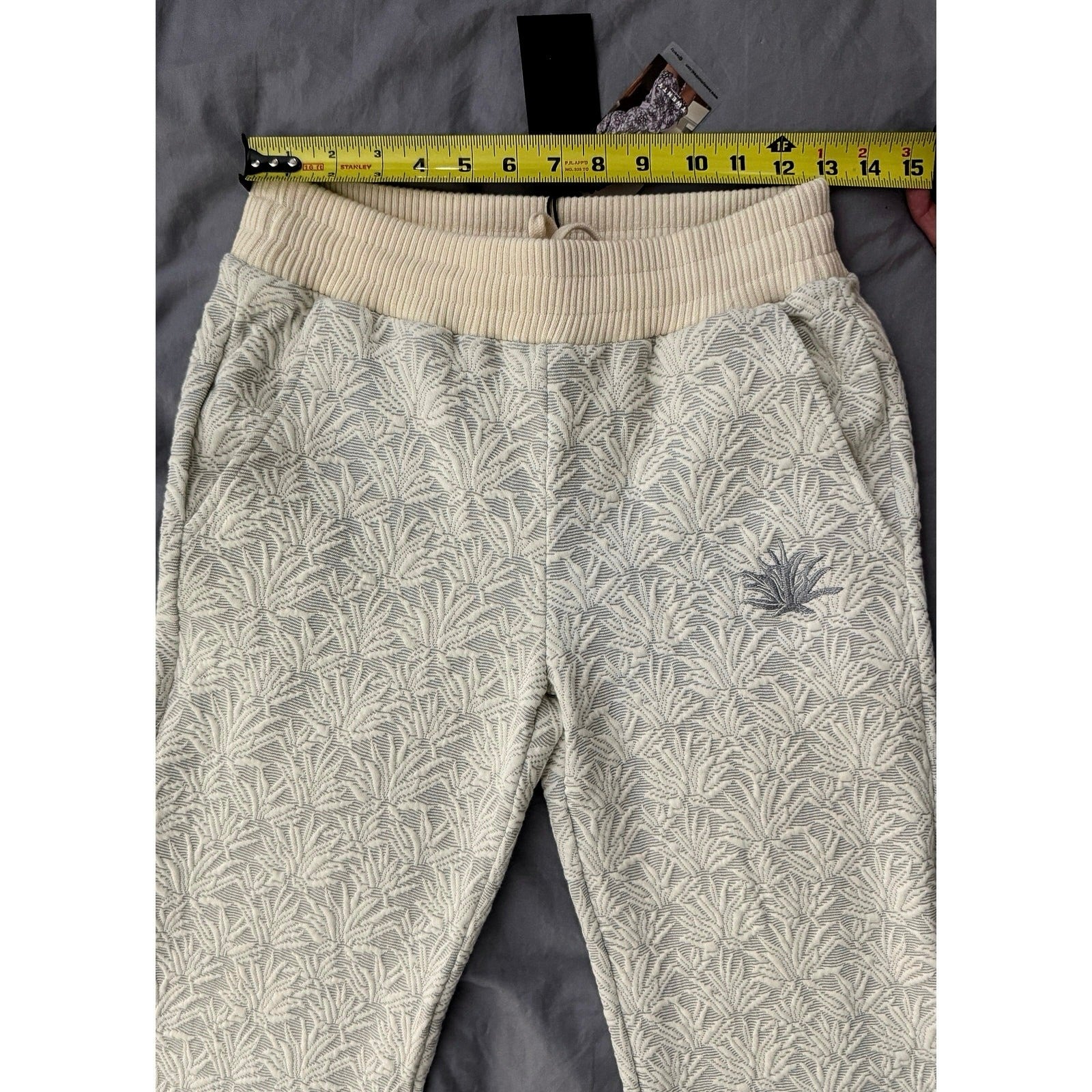 Twenty Montreal Agave Print 3D Blister Knit Pants Cream XS Women’s Designer