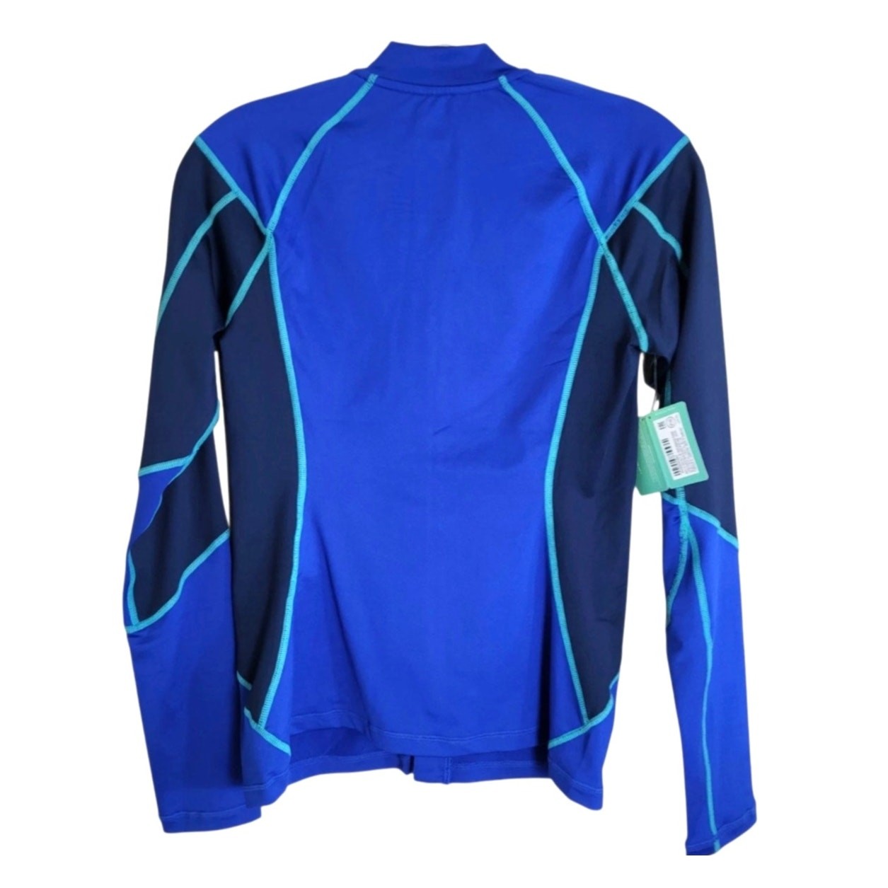 Women's Sea-Doo Long Sleeve Swimsuit Top 50 UV Protection Blue Sz S / P NWT