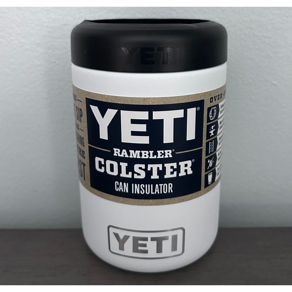 YETI Rambler Colster Can Insulator for Standard Size Can - 12oz Alpine White