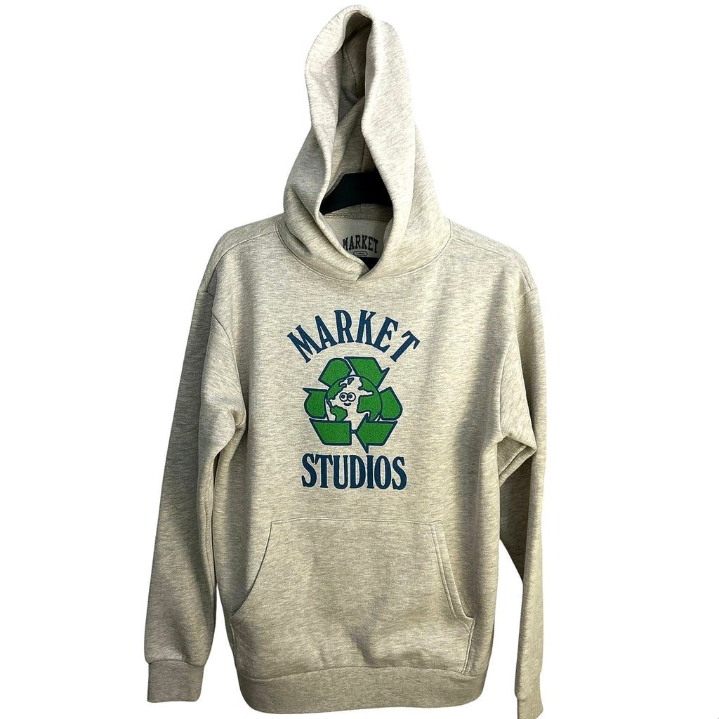 RARE Market Studios Tree Hugger Hoodie GreySize XS NWOT Chinatown Market 