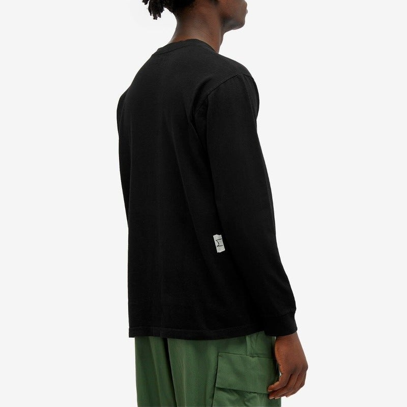 *RARE* Afield Out Men's Long Sleeve Perception L/S T-Shirt Black Size Large NWT